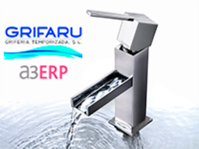 Sistema de gestión de procesos con a3ERP para Grifaru
