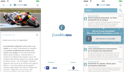 Descárgate ya la nueva aplicación de Fundéu para Android y iPhone.
