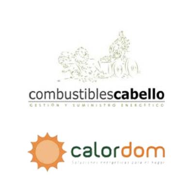 Combustibles Cabello y Calordom.