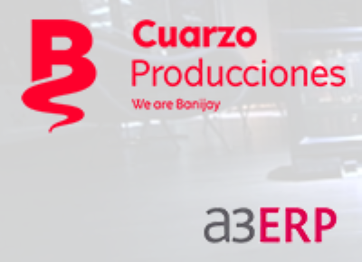 Sistema de gestión contable con a3ERP para Cuarzo Producciones
