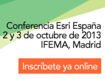 Conferencia Esri España 2013, ¡nosotros vamos!