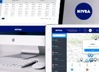 App para gestores de punto de venta de Nivea con ArcGIS
