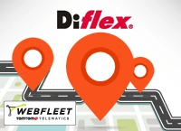 Flota de Diflex con la plataforma WEBFLEET de TomTom