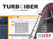 Sistema de gestión a3ERP a medida para TURBOIBER