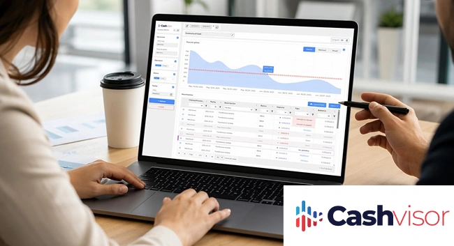 Cómo anticipar problemas de caja en una empresa con Cashvisor